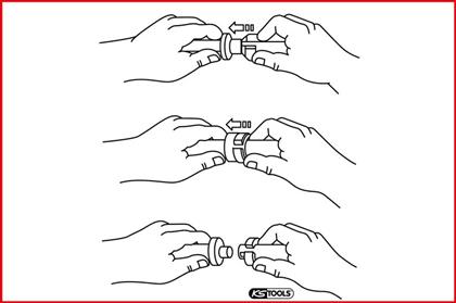 SCHWEISS-KLAMMER-GRIPZANGE