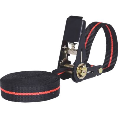 Ratschen-Zurrgurt 4,9 schwarz/rot