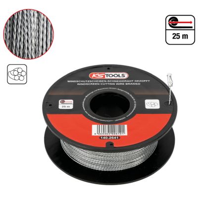 Schneiddraht, Scheibendemontage