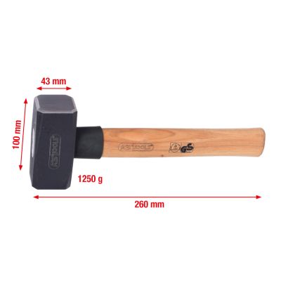 FÄUSTEL 1250G MIT ESCHE-STIEL