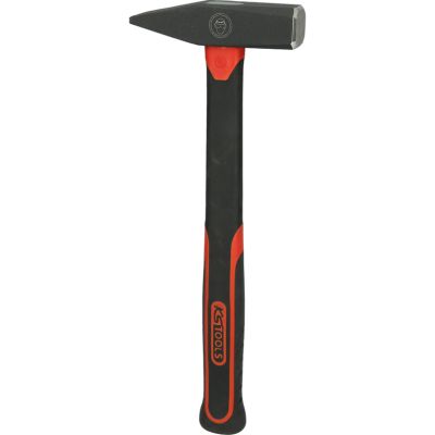 Schlosserhammer Fiberglasstiel 400 g Hammerkopf