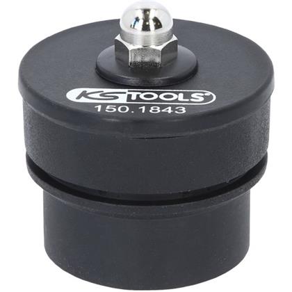 Bajonettgegenstopfenadapter