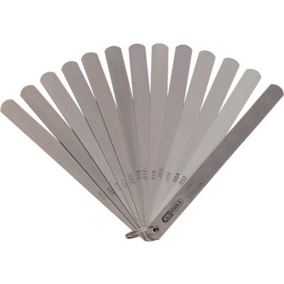 Kolbenspiellehre 0,05 - 0,5 mm 8 Bl.