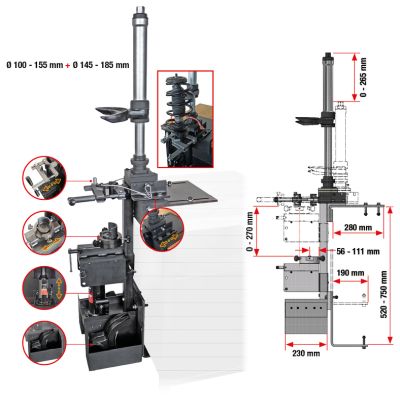 Federspannersatz, Fahrwerksfeder