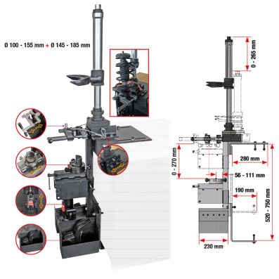 Federspannersatz, Fahrwerksfeder