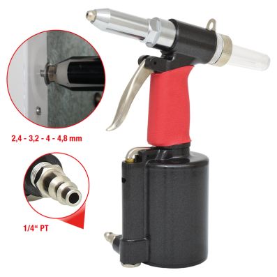 Druckluft-Blindniet-Pistole,2,4-4,8mm