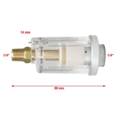 1/4'' Druckluft Wasserabscheider