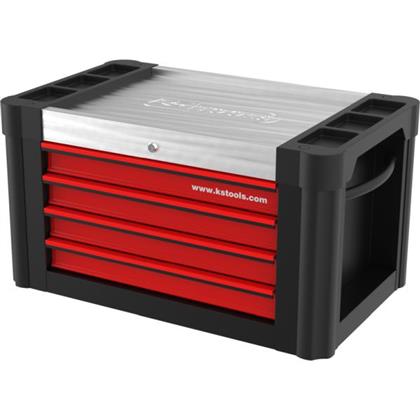 Werkzeugwagen rot/schwarz 400kg
