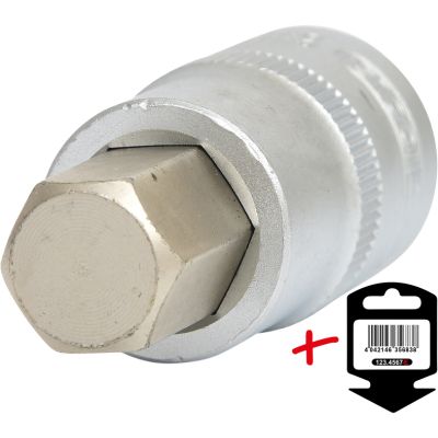 1/2" Sechskant-Bit-Stecknuß 14 x 55mm