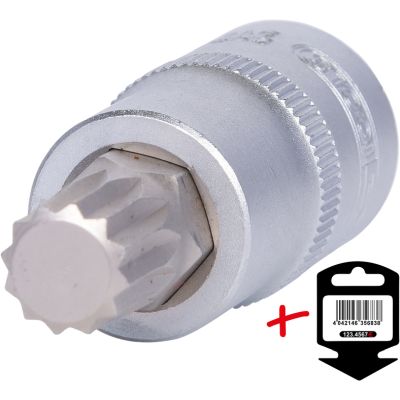 1/2" XZN-Bit-Stecknuß M12 x 55mm