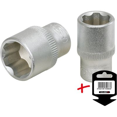 1/4" Stecknuß 9mm