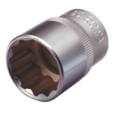 1/2" 12-kant-Stecknuss,1.1/8"