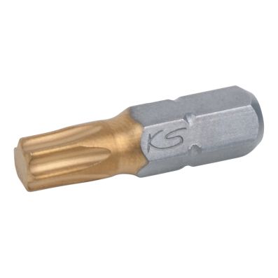 1/4" TiN Torx Bit, 25 mm, T20, 5er Pack