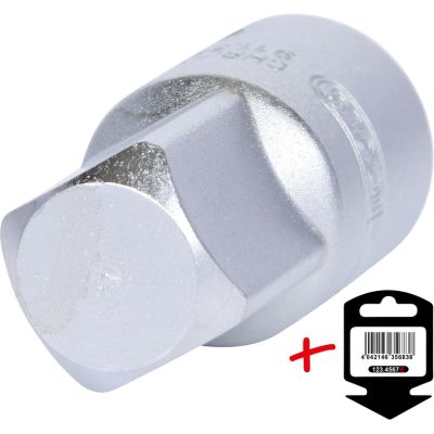 Adapter 3/8"F x 1/2"M