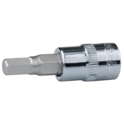 3/8" CHROME+Bit-Stecknuss Innen6kt. 4mm