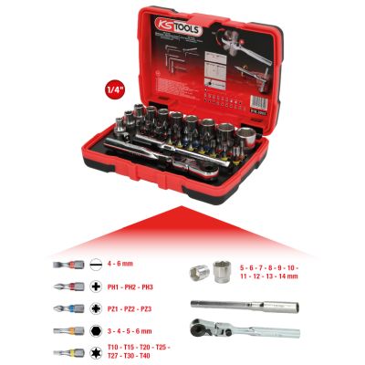 Set, Schraubendreher-Einsatz (Bits)