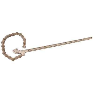 BRONZE+ Kettenrohrzange Ømax.450mm