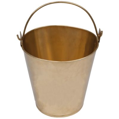 BRONZE+ Eimer aus Messing 10l