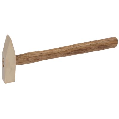 Schlosserhammer BRONZEplus Hickorystiel 800 g Hammerkopf