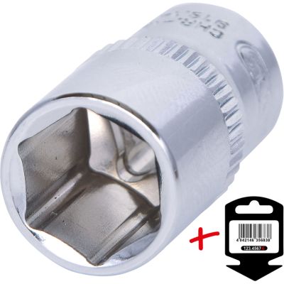 1/4" Stecknuß Flank-Drive 10mm