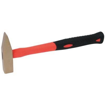 Schlosserhammer BRONZEplus Fiberglasstiel 500 g Hammerkopf
