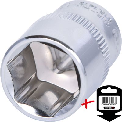 1/4" Stecknuß Flank-Drive 13mm