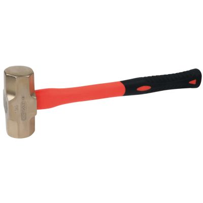 Minenhammer BRONZEplus Fiberglasstiel 8.000 g Hammerkopf