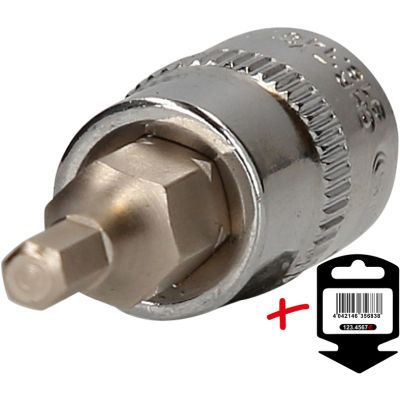1/4" Sechskant-Bit-Stecknuß 3mm