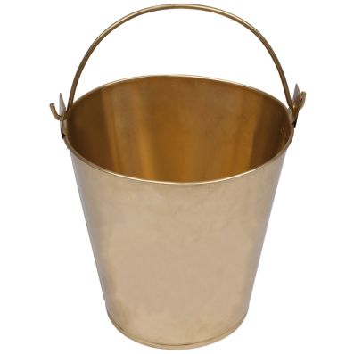BRONZE+ Eimer aus Messing 10l