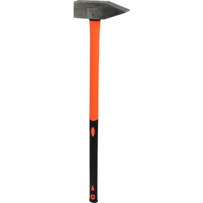 Schlosserhammer EDELSTAHL Fiberglasstiel 5.000 g Hammerkopf