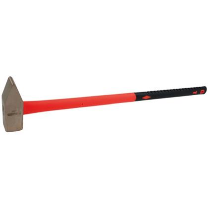 Vorschlaghammer BRONZEplus Fiberglasstiel 4.000 g Hammerkopf