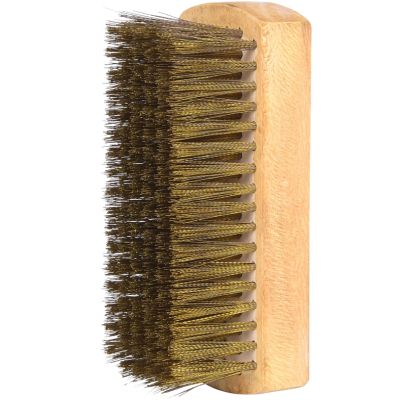 Drahtbürste Handbürste Aluminium-Bronze gewellt, 125 mm