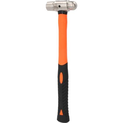 Schlosserhammer EDELSTAHL Fiberglasstiel 340 g Hammerkopf