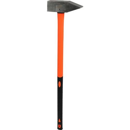 Schlosserhammer EDELSTAHL Fiberglasstiel 5.000 g Hammerkopf