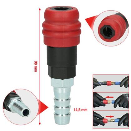 Verbindungs-/Verteilerstück, Drucklufttechnik