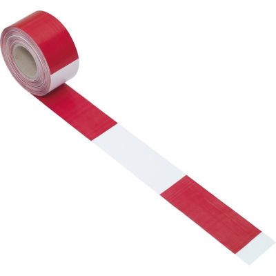 FOLIEN-ABSPERRBAND ROT / WEISS