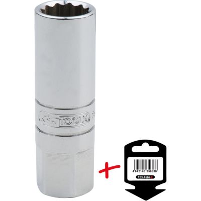 3/8" Zündkerzen-Stecknuß 14mm