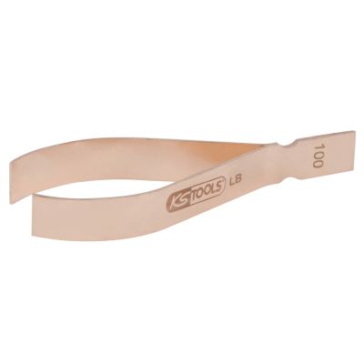 BRONZE+ Pinzette stumpf 100 mm