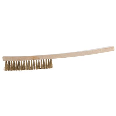 Drahtbürste Aluminium-Bronze gewellt, 5-reihig 350 mm
