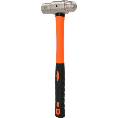 Schlosserhammer EDELSTAHL Fiberglasstiel 680 g Hammerkopf