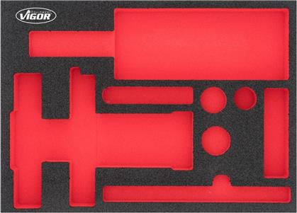 Schaumstoffeinlage, Sortimentskasten