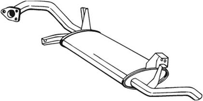 Endschalldämpfer Mitsubishi