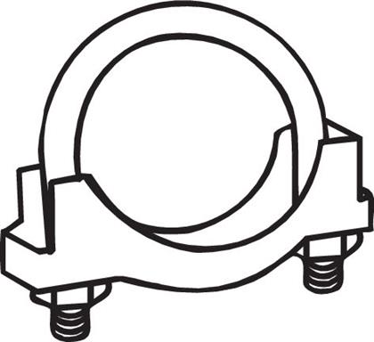 Klemmstück, Abgasanlage