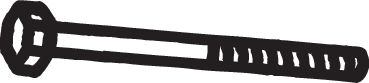 Auspuffschraube