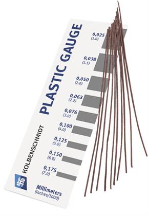 Messstreifen für Gleitlager