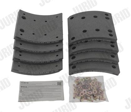 Bremsbelagsatz, Trommelbremse