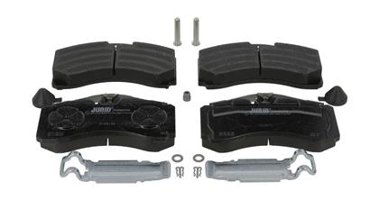 Bremsbelagsatz, Scheibenbremse