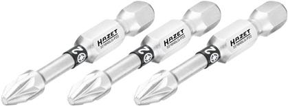 1/4" Pozidriv Bit, 50 mm, PZ2, 3 Stck.
