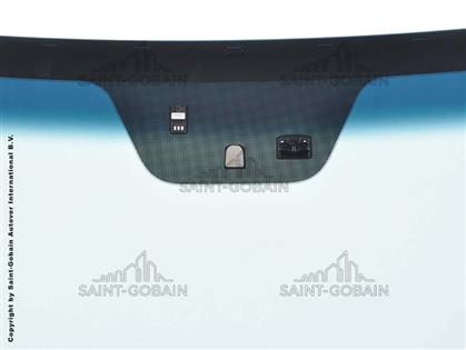 Frontscheibe grün mit Sensor Hyundai