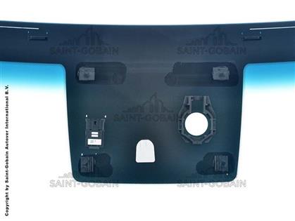 Frontscheibe grün mit Sensor